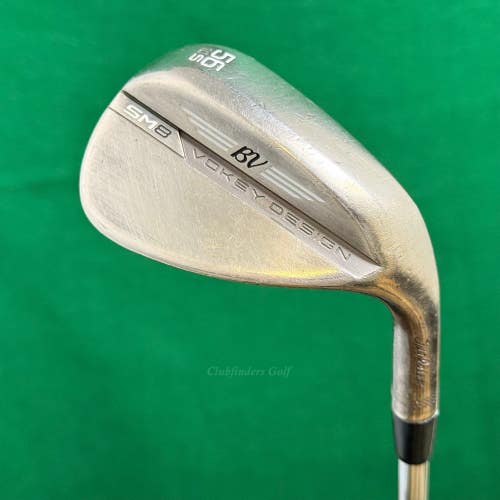Titleist Vokey SM8 Brushed Steel 56-10S 56 Sand Wedge Vokey Design Steel Wedge