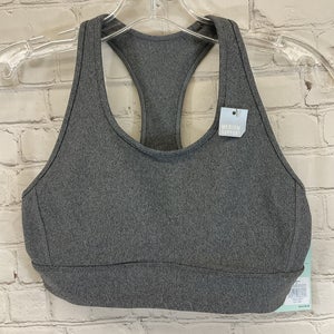 Women's DAW23702H Crossback Compression Stretch Bra Dark Heather Grey Medium