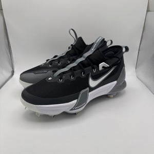 Size 8.5 Nike Force Zoom Trout 9 Elite Black White Baseball Cleats | FB2906-001