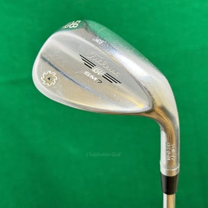 Titleist Vokey SM7 Tour Chrome 58-12D 58 Lob Wedge Vokey Design Steel Wedge