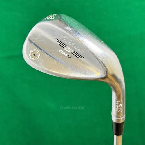 Titleist Vokey SM7 Tour Chrome 58-12D 58 Lob Wedge Vokey Design Steel Wedge