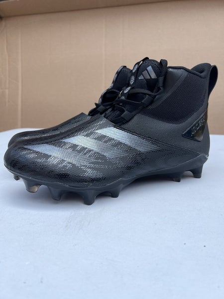 Adidas Adizero Chaos Black Lineman Cleats Mens Size 10.5 New ID9103
