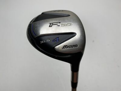 Mizuno F50 4 Fairway Wood 16.5* Grafalloy Epic Nano Fuse Stiff Graphite Mens RH