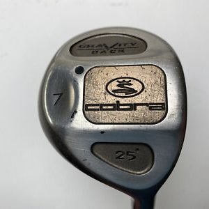 Cobra Gravity Back 7 Fairway Wood 25* Airweight Ladies Womens RH Undersize Grip