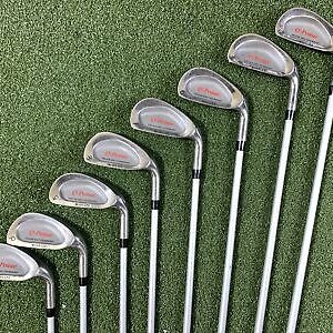 Vulcan Golf Q-Pointe Iron Set 4-PW+SW JetStream Ladies Graphite Womens RH
