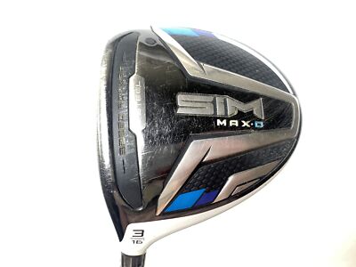 Taylormade SIM MAX-D 3 Fairway Wood 16* UST Mamiya Helium 5F3 Regular Mens LH