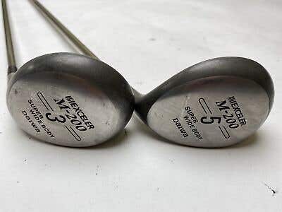 Daiwa Exceler M-200 Super Wide Body 3 & 5 Fairway Wood Set 15* 18* TR Whisker RH