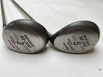 Daiwa Exceler M-200 Super Wide Body 3 & 5 Fairway Wood Set 15* 18* TR Whisker RH