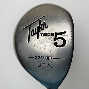 Taylomade Metalwood 5 Fairway Wood 23* Taylormade D Step Regular Steel Mens RH