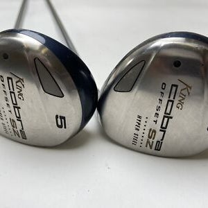 Cobra SZ Offset 5 & 7 Fairway Wood Set 18* 21* Aldila HM Tour Ladies Womens RH