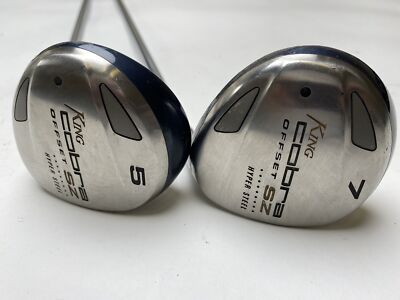 Cobra SZ Offset 5 & 7 Fairway Wood Set 18* 21* Aldila HM Tour Ladies Womens RH