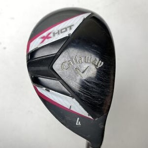Callaway 2013 X Hot Womens 4 Hybrid 22* 50g Ladies Graphite Womens RH