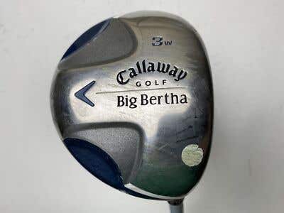 Callaway 2007 Big Bertha 3 Fairway Wood 15* Aldila 50g Ladies Graphite Womens RH