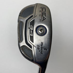 Adams Idea Tech A4 3 Hybrid 19* Mitsubishi Rayon JAVLNFX 80g Stiff Graphite RH