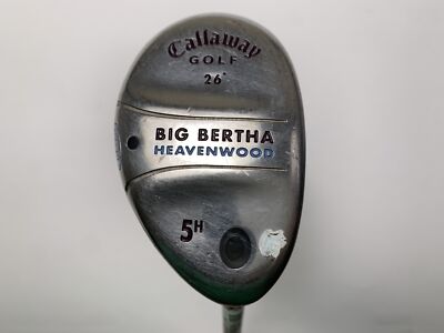 Callaway Big Bertha Heavenwood 5 Hybrid 26* Gems 55 Ladies Graphite RH