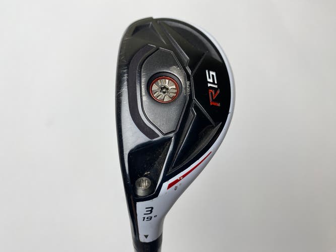 Taylormade R15 3 Hybrid 19* Fujikura Speeder Evolution 77g Stiff Graphite LH