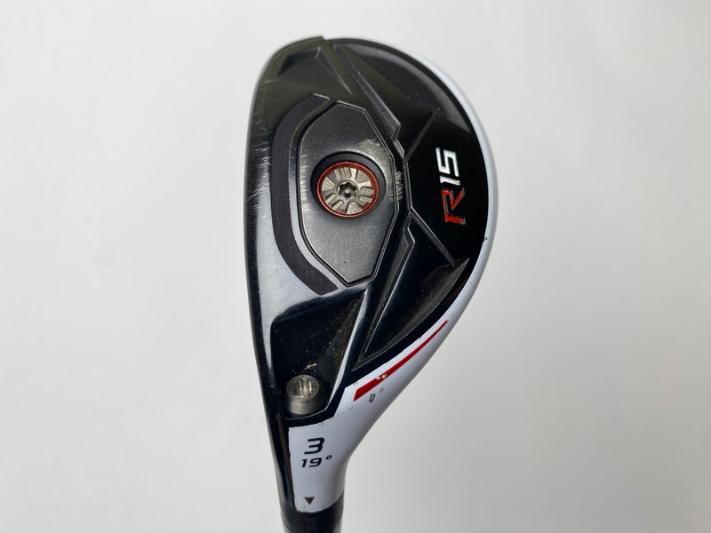 Taylormade R15 3 Hybrid 19* Fujikura Speeder Evolution 77g Stiff Graphite LH