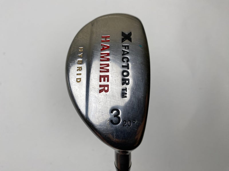 X Factor Hammer 3 Hybrid 20* Regular Graphite Mens RH