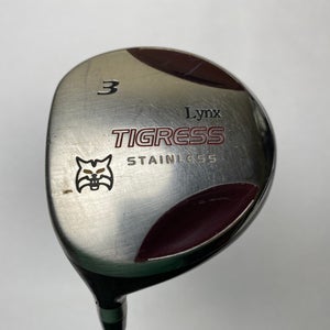 Lynx Tigress 3 Fairway Wood 15* Tigress 60g Ladies Graphite Womens LH