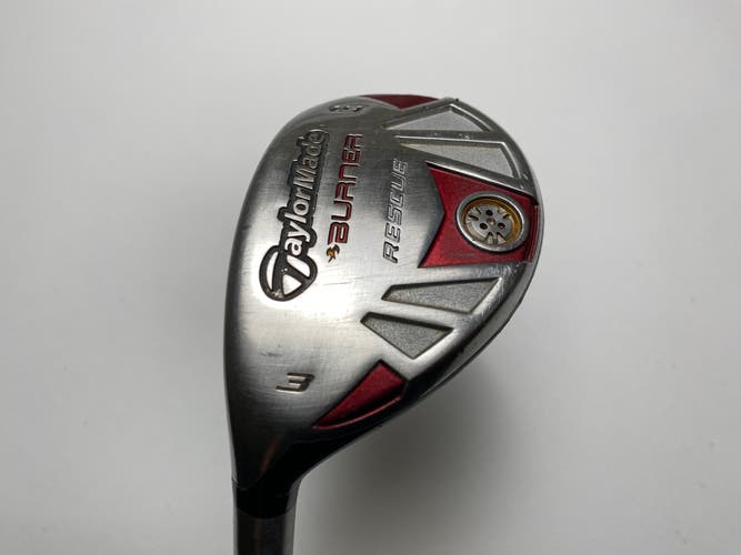 Taylormade Burner Rescue Hybrid REAX SuperFast 65g Stiff Graphite Mens LH