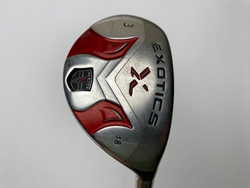 Tour Edge Exotics XCG 3 Hybrid 18* Graphite Design Tour AD 70g Regular RH