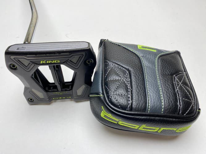Cobra KING 3D Printed Agera Black AL Putter 41" Mens LH HC