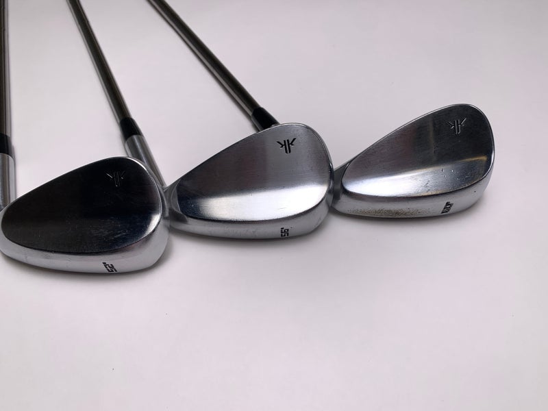 Kyoei Prototype Chrome Japan Wedge Set 52* | 56* | 60* Wedge Steel Mens RH