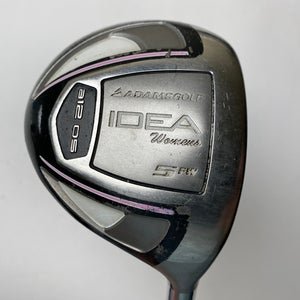 Adams Idea A12 OS 5 Fairway Wood 18* Idea Womens 45g Ladies RH Undersize Grip