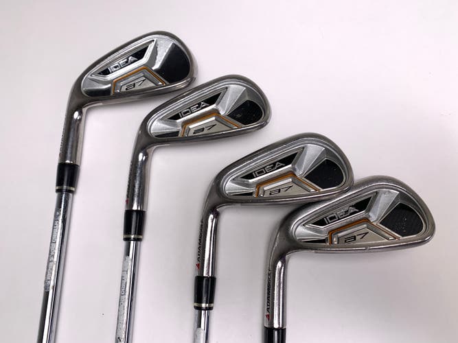 Adams Idea A7 Iron Set 5-9 True Temper Players Lite Regular Steel No 6 iron RH