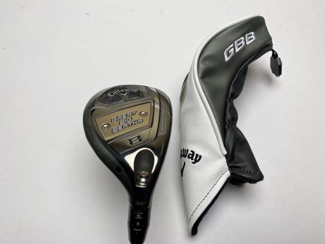 Callaway Great Big Bertha 23 8 Hybrid 32* Helium 50L I 50g Ladies RH HC NEW