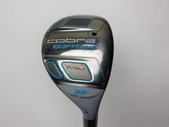 Cobra T-Rail + Womens 5 Hybrid 28* Graphite Design Tour AD G Hybrid Ladies RH