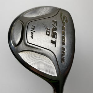Adams Speedline Fast 10 3 Fairway Wood 15* Aldila Wasabi 70g Regular Graphite RH