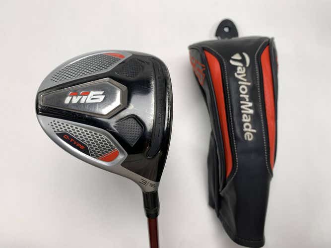 TaylorMade M6 D-Type 3 Fairway Wood 15* EvenFlow Max Carry 4.5 50g Senior RH HC