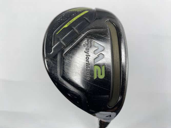TaylorMade M2 2017 4 Hybrid 22* M2 REAX 55g Senior Graphite Mens RH