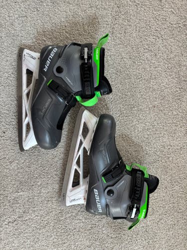 Bauer Konekt HF2 Hockey Goalie Skates Size 5.5 (Used)