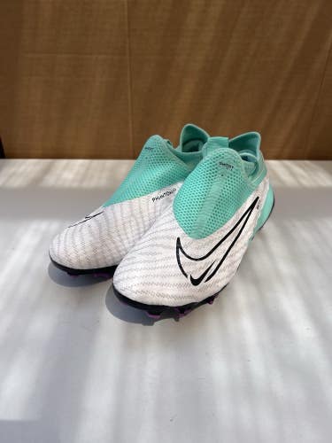 Nike Phantom GX FG MG Soccer Cleats Shoes Green DD9472-300 Mens Size 4.5