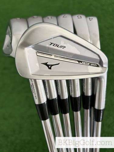 Mizuno JPX 921 Tour Iron Set 4-P / KBS $-Taper 120 Stiff