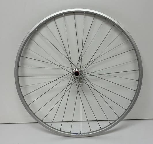 Weinmann LP18 36-Spoke Silver Aluminum 622x14/700C Front Wheel Origin8 Hub CLEAN