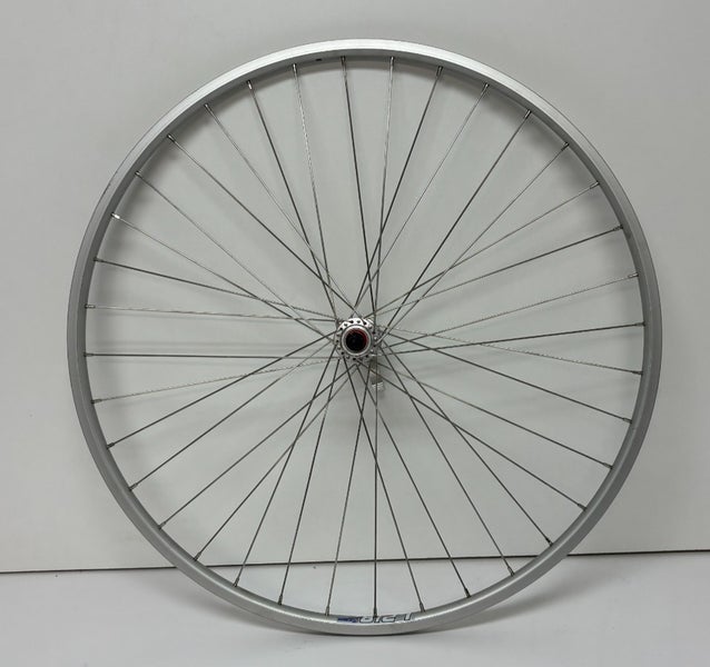 Weinmann LP18 36-Spoke Silver Aluminum 622x14/700C Front Wheel Origin8 Hub CLEAN