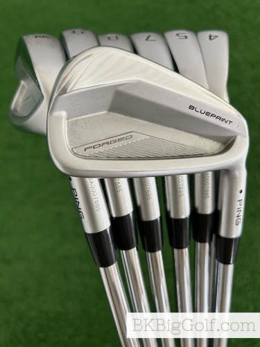 Ping Blueprint S Forged Iron Set 4-W / NS Pro Modus Tour 120 Stiff