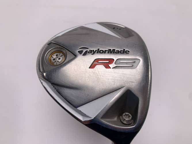 TaylorMade R9 3 Fairway Wood 15* Fujikura Motore 70g Stiff Graphite Mens RH