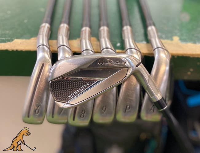 Used TaylorMade Stealth Iron Set 5-PW-GW Fujikura Ventus 60g Graphite Regular