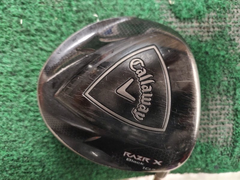 Callaway RAZR X BLACK 10.5 Degree Driver Senior A Flex Motore F8 60 Graphite