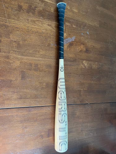 Warstic Bonesaber Alloy USSSA Certified Bat (-10)  19 oz 29" (Used)