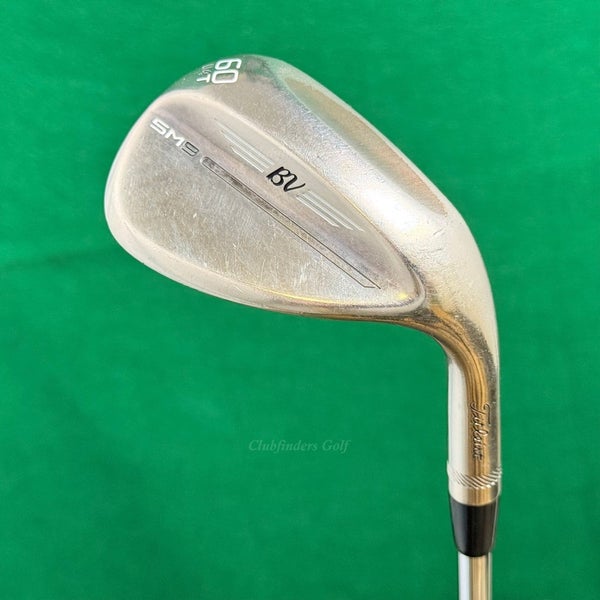 Titleist Vokey SM9 Chrome 60-4T 60 Lob Wedge Project X Rifle Steel Extra Stiff