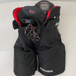 Senior Bauer Vapor 1x Hockey Pants Black Medium