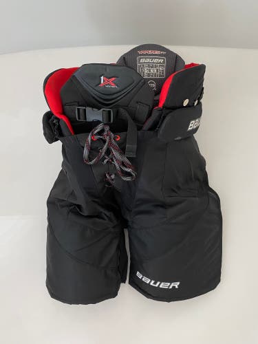 Senior Bauer Vapor 1x Hockey Pants Black Medium