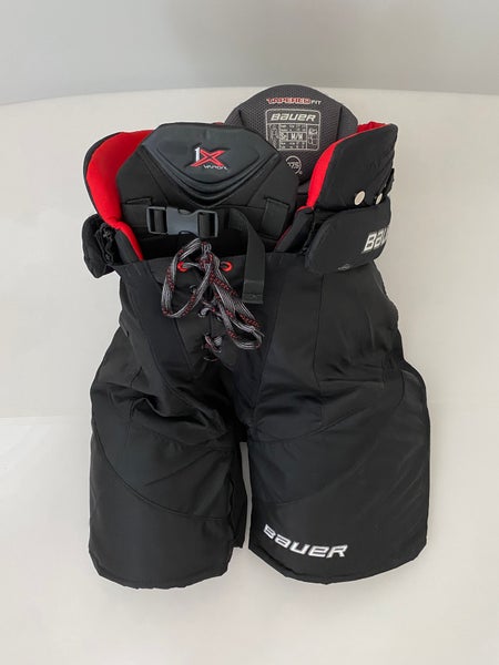 Senior Bauer Vapor 1x Hockey Pants Black Medium