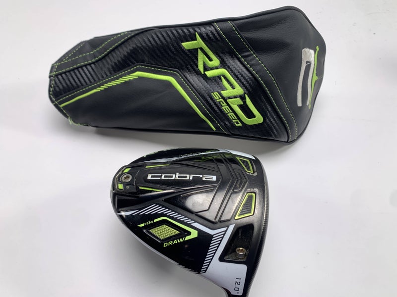 Cobra RAD Speed XD Driver 12* Project X EvenFlow Riptide CB 5.0 40g Senior RH HC