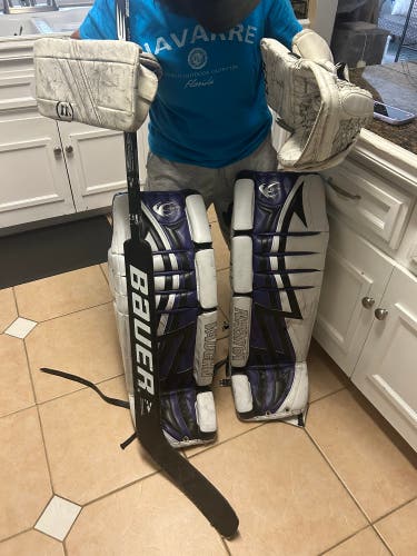 Hockey goalie gear ice hockey
